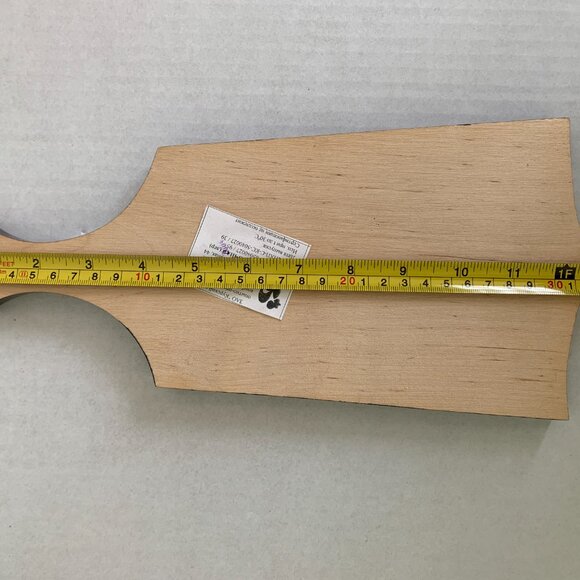 Wooden cutting board Russian long-handled spoon folk style painting Khokhloma - Picture 4 of 13